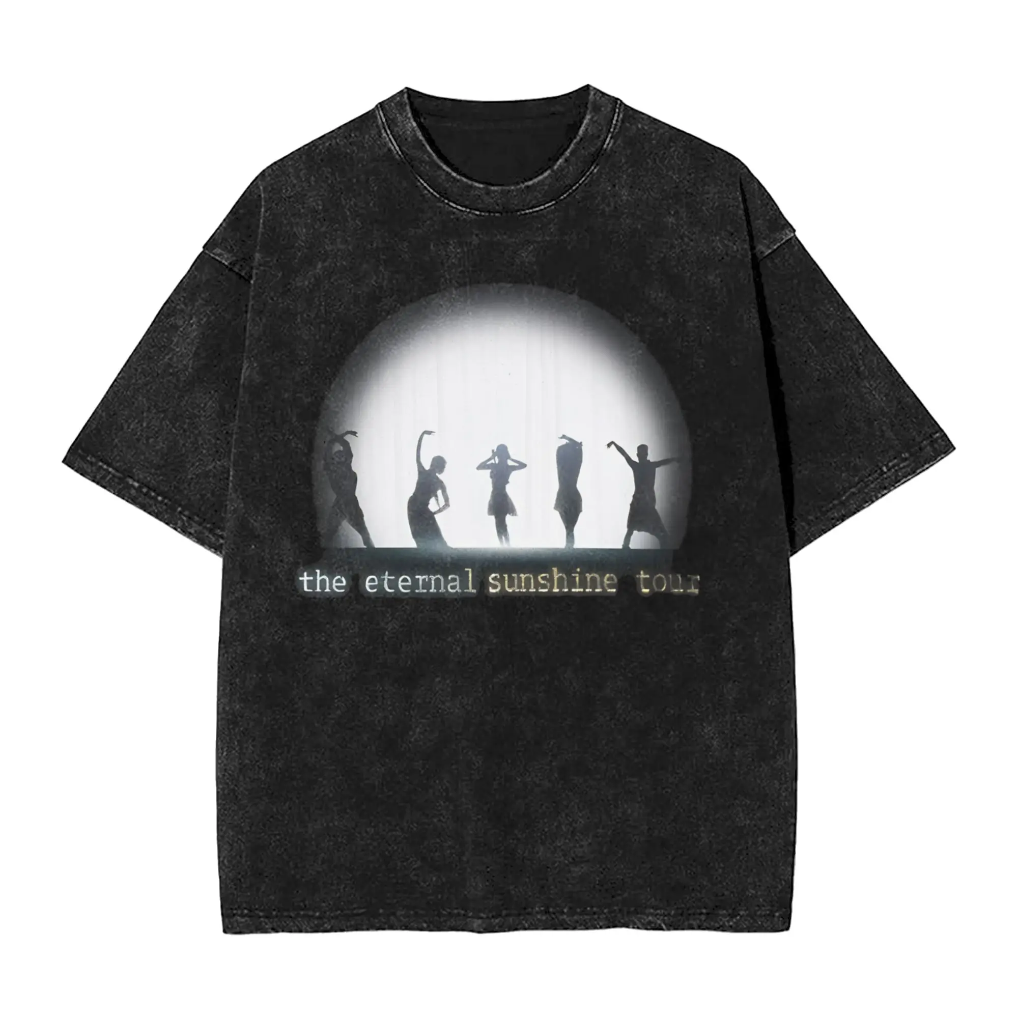The Eternal Sunshine Tour arianas grandes Washed T Shirt Streetwear Hip Hop Novelty T-Shirts  Tees Tops for Men Women Cotton