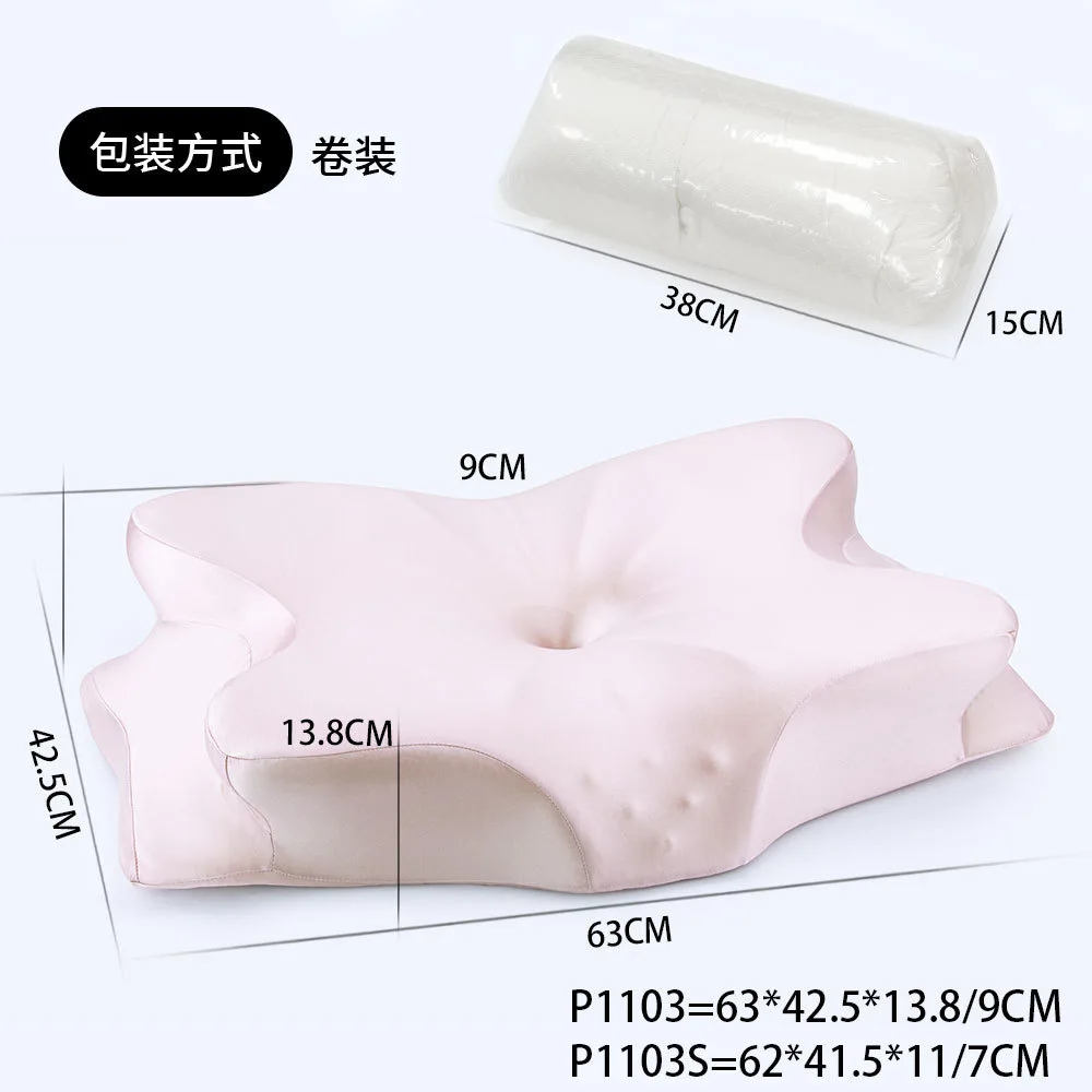 

Orthopedic sleeping pillow for cervical cervical pillow sleep ergonomic orthopedic pillow under the neck orthopedic cushion