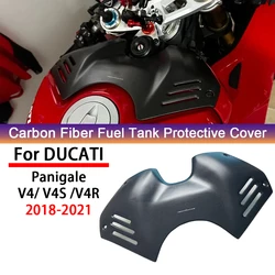 Suitable for DUCATI Panigale V4 V4S V4R 2018-2021 carbon fiber motorcycle accessories, fuel tank, battery cover, bellows cover,