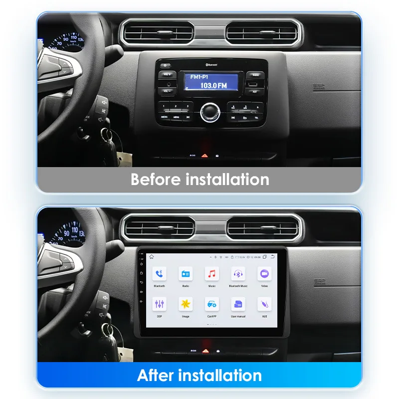 10.1 Inch For 2019+ RENAULT ARKANA Pacifica Car Radio Stereo 8 Core Android 12 GPS Head Unit Navigation Multimedia Player
