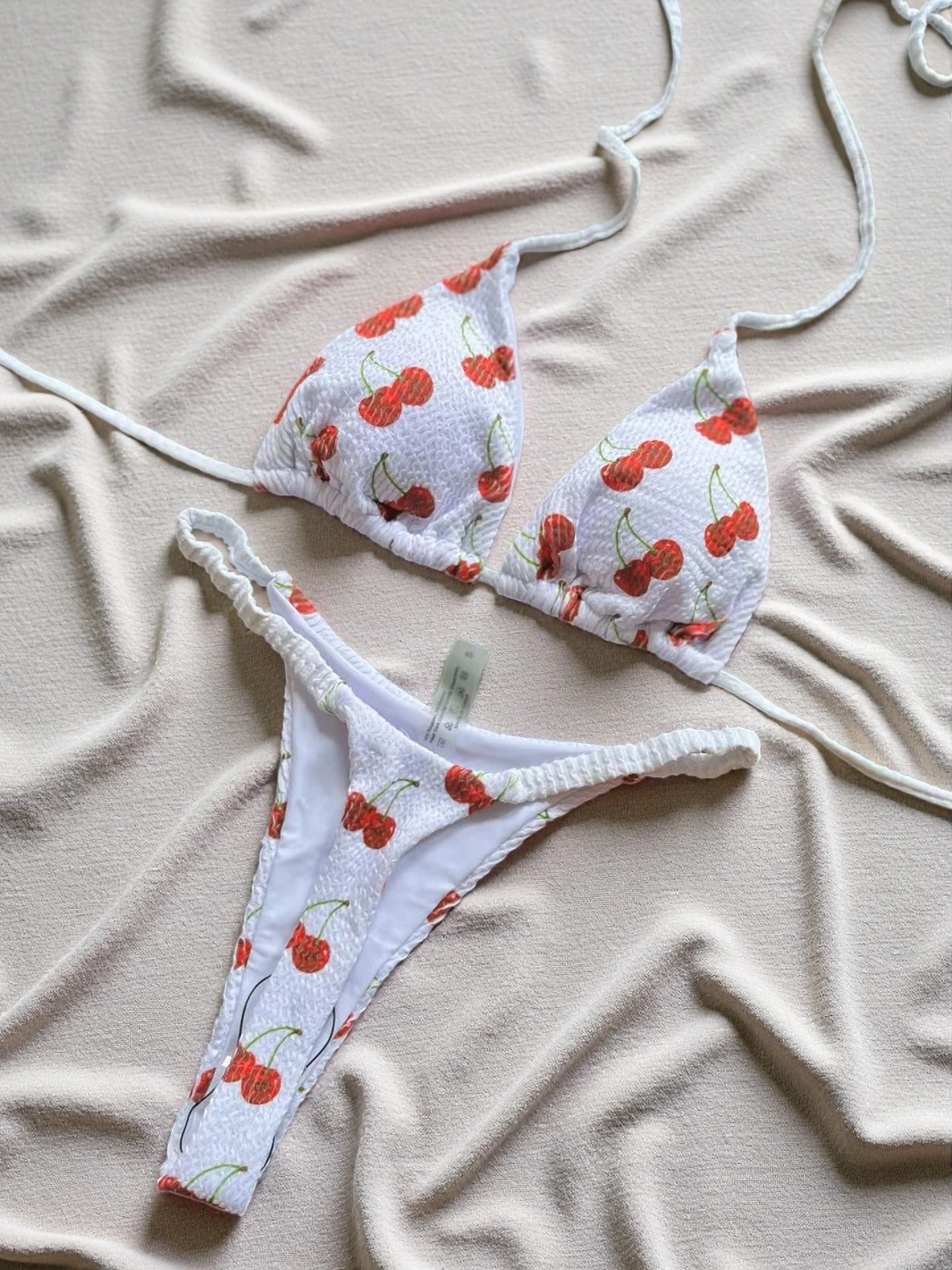 Sommer Mikro-Bikini Push-Up Damen Badeanzüge 2026 Sexy Bademode Bikini-Set Neckholder Biquini Badeanzüge Tanga Strandkleidung für Frauen – Detail 2