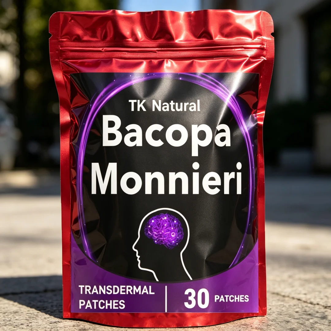 30 Patches Bacopa Monnieri Transdermal Patches Nootropic Support Memory & Mental Focus