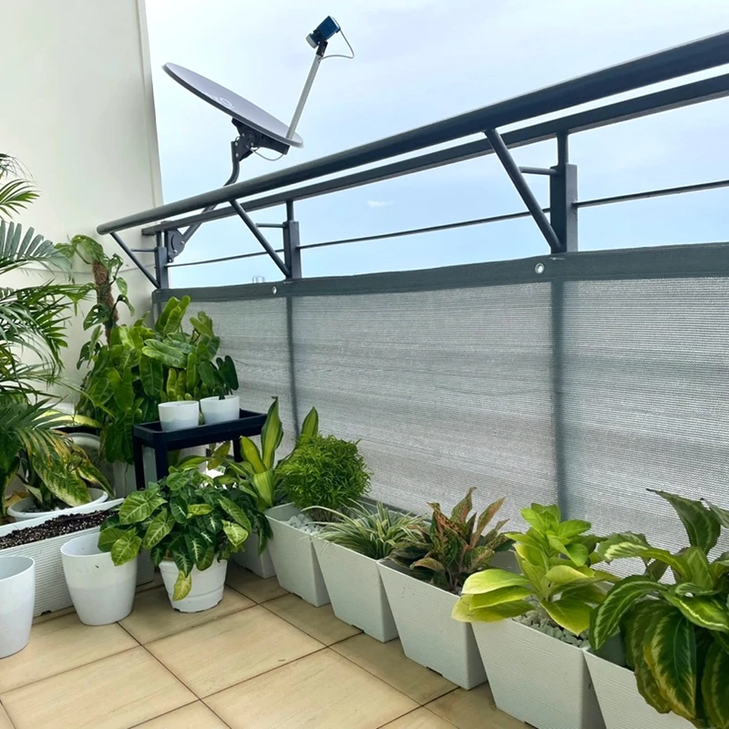 95% UV Block Thicken Anti UV HDPE Blacony Screen Courtyard Gazebo Pergola Canopy Sun Sover Sunshade Net