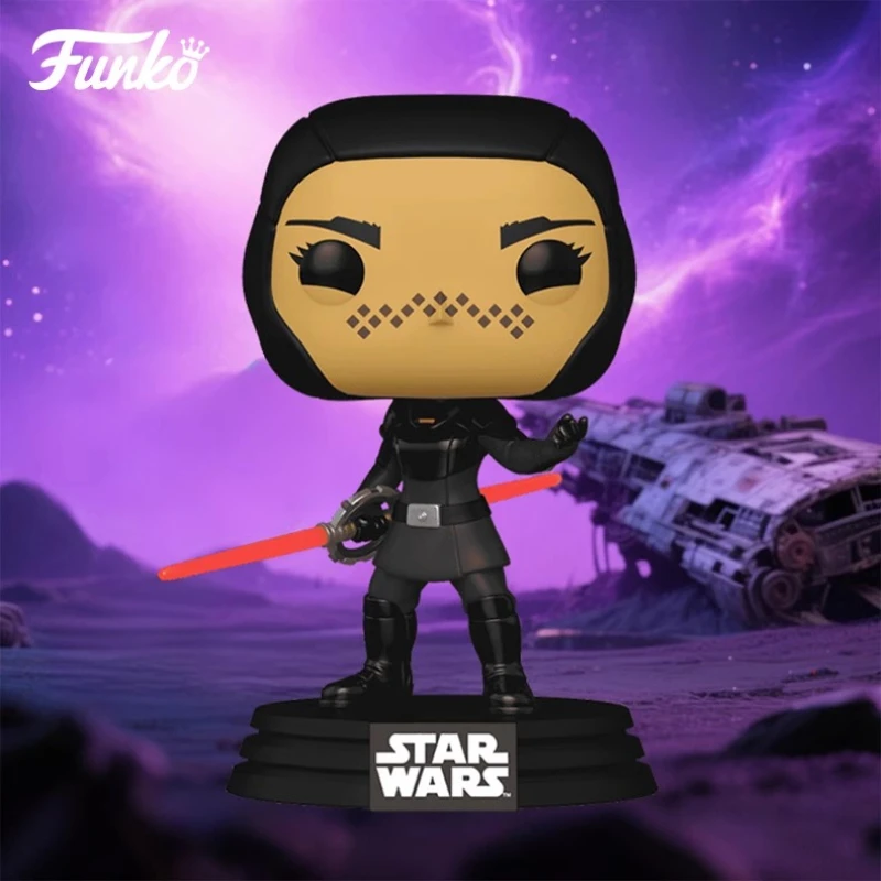 Подлинное издание FUNKO POP Star Wars Barriss Offee аниме украшение для рабочего стола модель игрушки Коллекционная модель