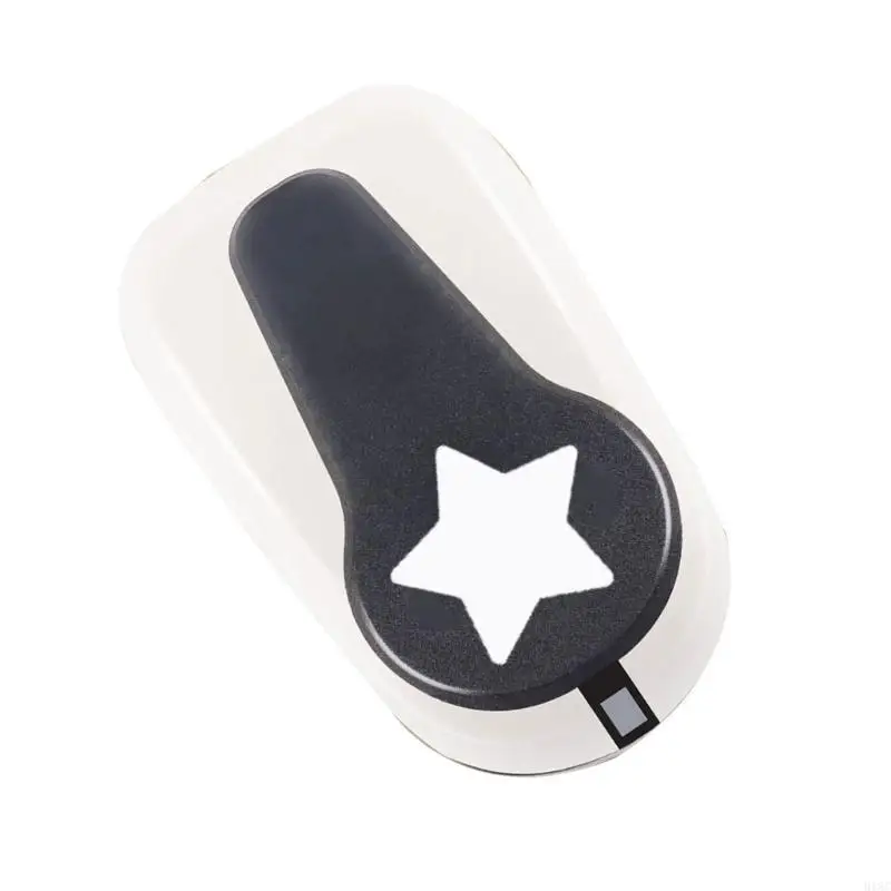 Пятиконечный Star Hole Single Hole Puncher Pupper Puper Pupper for Diy Card Makebook Art Crafts Photo Photo