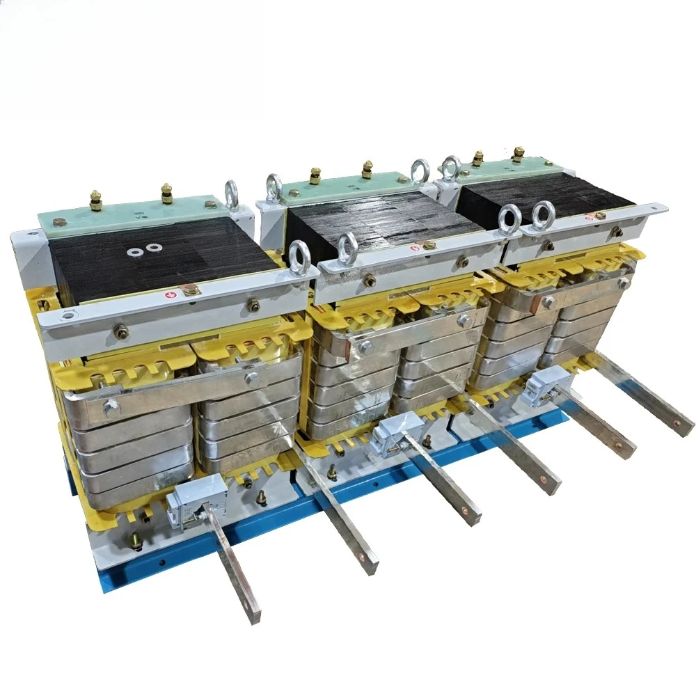 Single-Phase Power Transformer 12.5Kva Step Down 690v to 400v with 380v 24v 36v 48v Outputs 50Hz Frequency Coil Shape 6kv Input