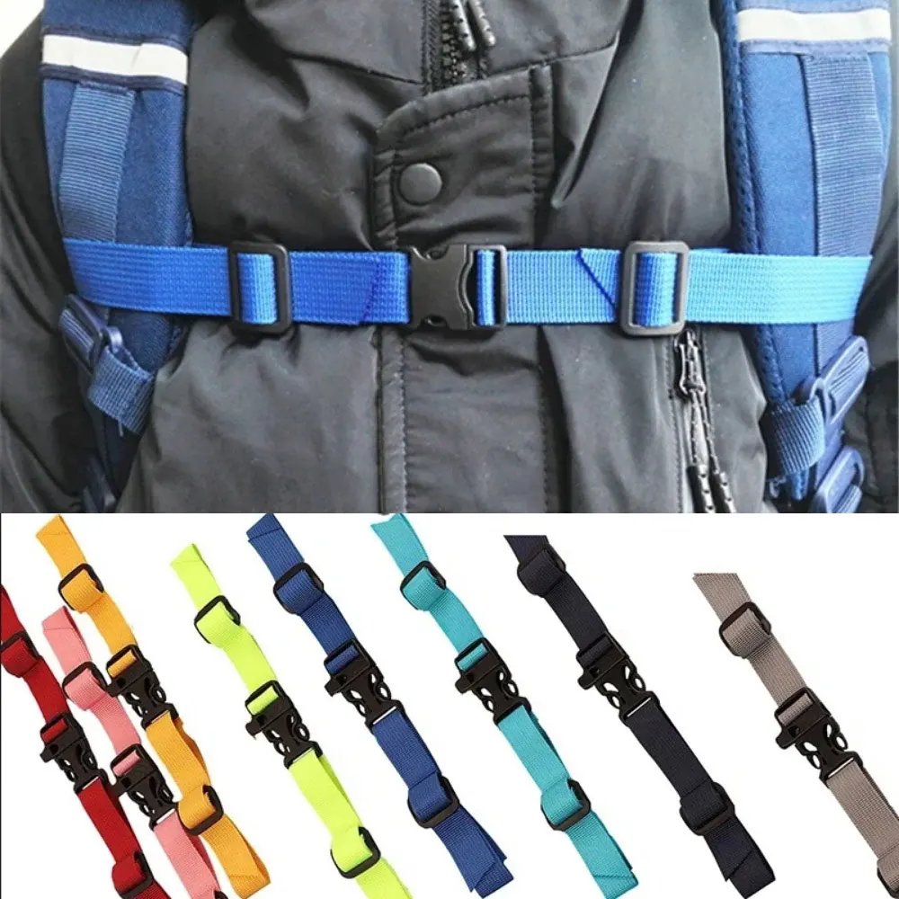 

Adjustable Backpack Chest Strap Harness Outdoor Tactical Shoulder Strap Accessories for Camping Hiking Bags