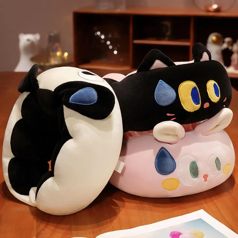

Soft Toys Big Eyed U Shape Plush Pillow Caterpillar Sweating Series Plush Neck Pillow Stuffed Cute Girl