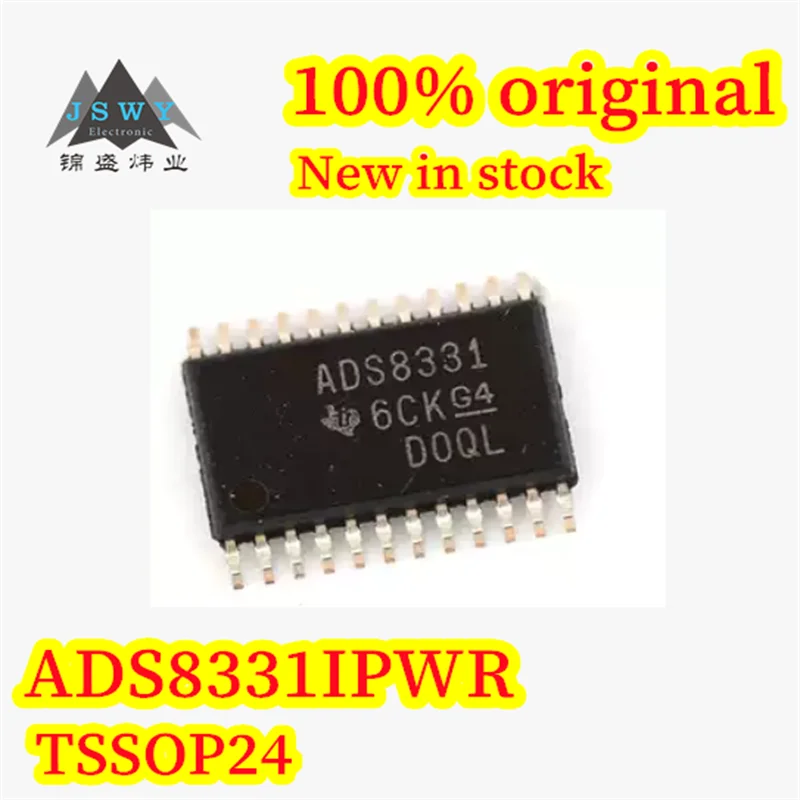 

(1/5 PCS) ADS8331IPWR ADS8331 TSSOP24 100% brand new original 16-bit serial analog-to-digital converter chip in stock