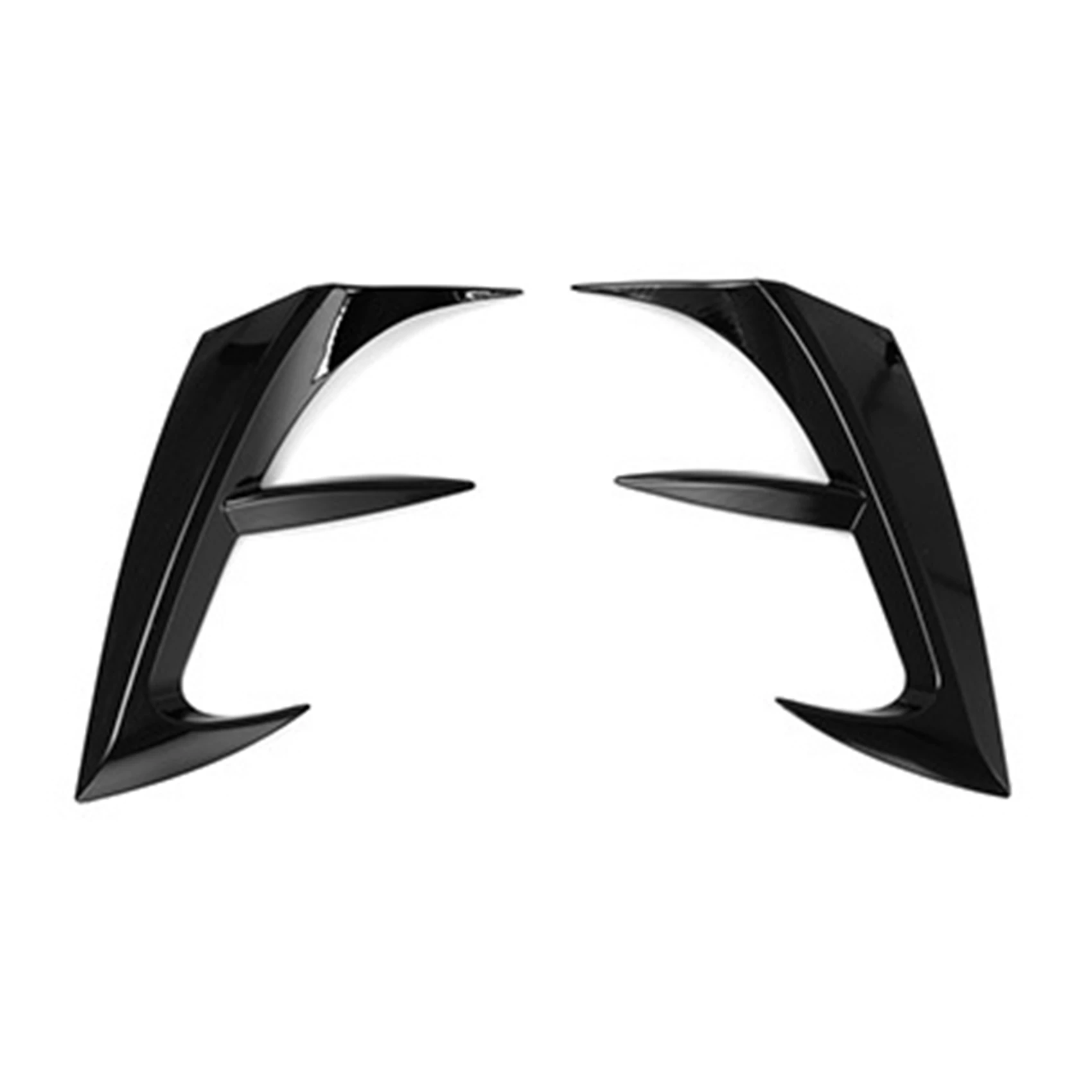 Car Rear Bumper Lip Spoiler Canards External Garnish Strip Eyebrow Cover for Toyota Sienna 2021 2022