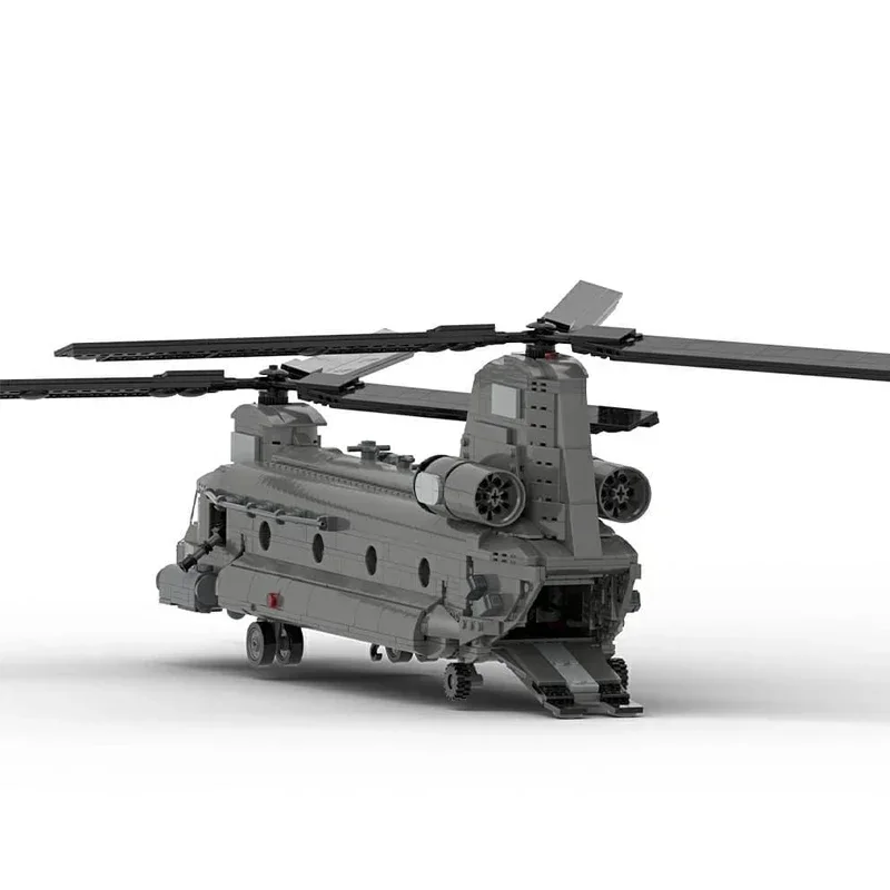 Serie militar, modelo Moc, bloques de construcción, tecnología de helicóptero especial Ops, bloques modulares, regalo, juguetes de Navidad, conjuntos DIY de montaje