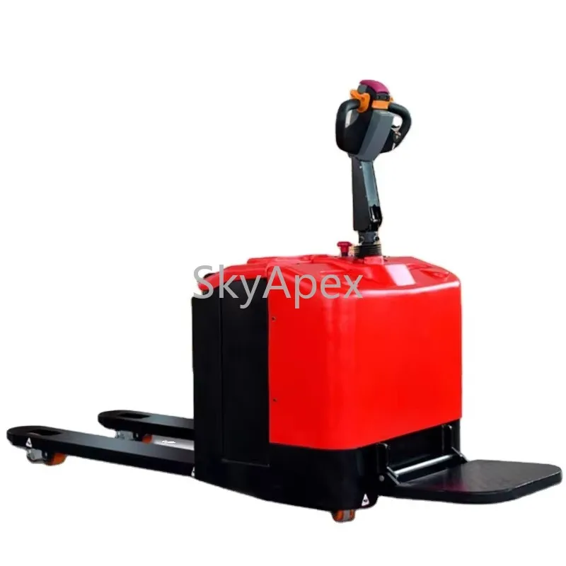2000kgs Forklift Truck Electric Pallet Truck Lithium Batteries 3T Power Pallet Jack All Terrain Forklift FOB CE Certified Stable