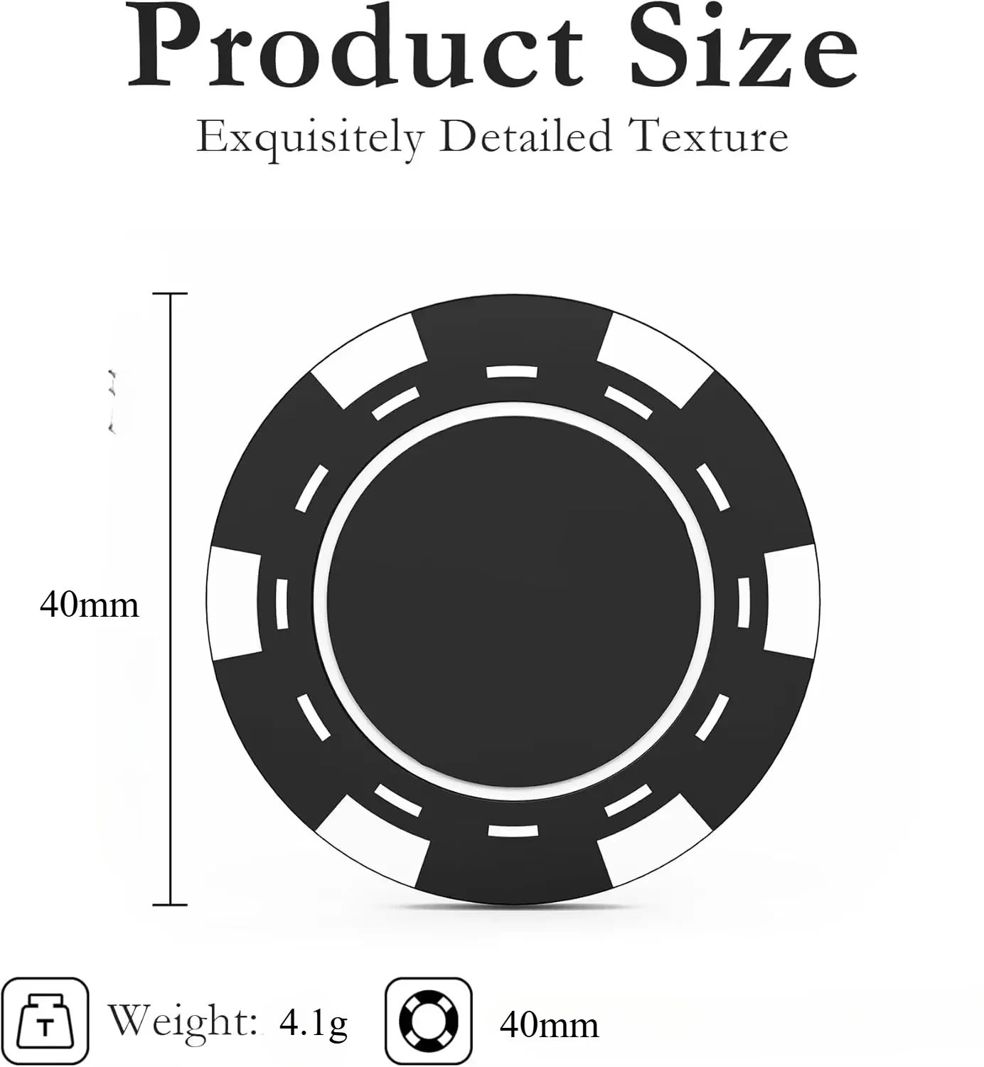 100pcs Custom Badges Plastic Poker Chips Drink Token Personalized ImageText K‌Í‌ds Reward Tóy Póker Chips for Business Cards