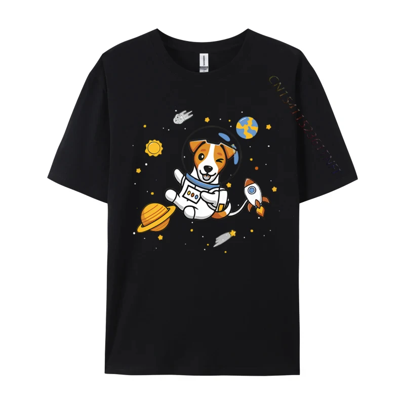 Jack Russell Funny Vintage T-shirt Party Tops Shirts Cotton Men's Top T-shirts Casual Retro Black Shirt Graphic Tees