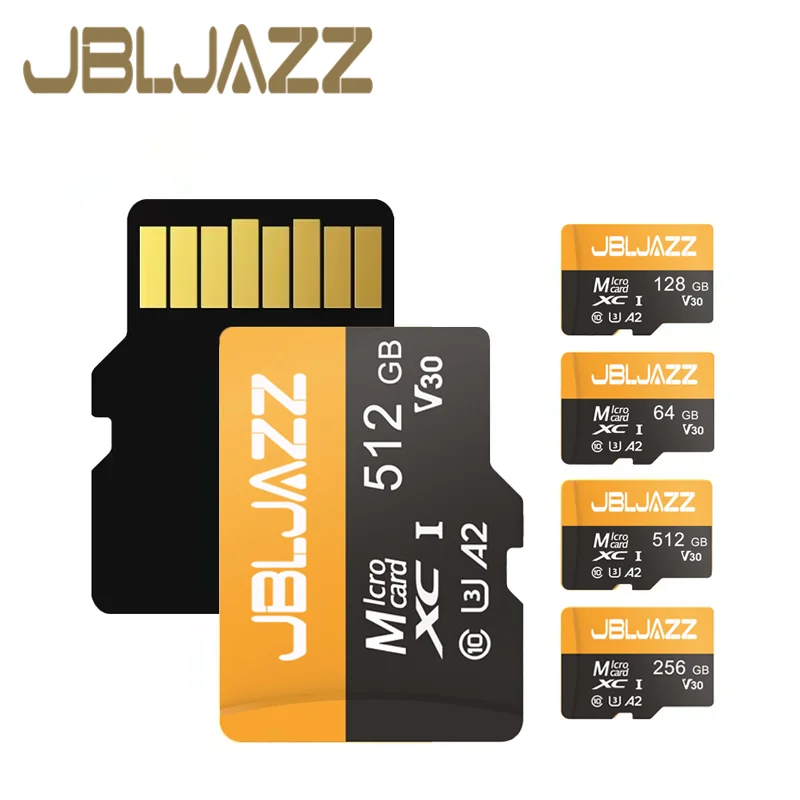 High Speed 64GB 256GB C10 U3 Memory Card V30 for Drones Cameras Surveillance Devices 128GB A2 Mini TF Card