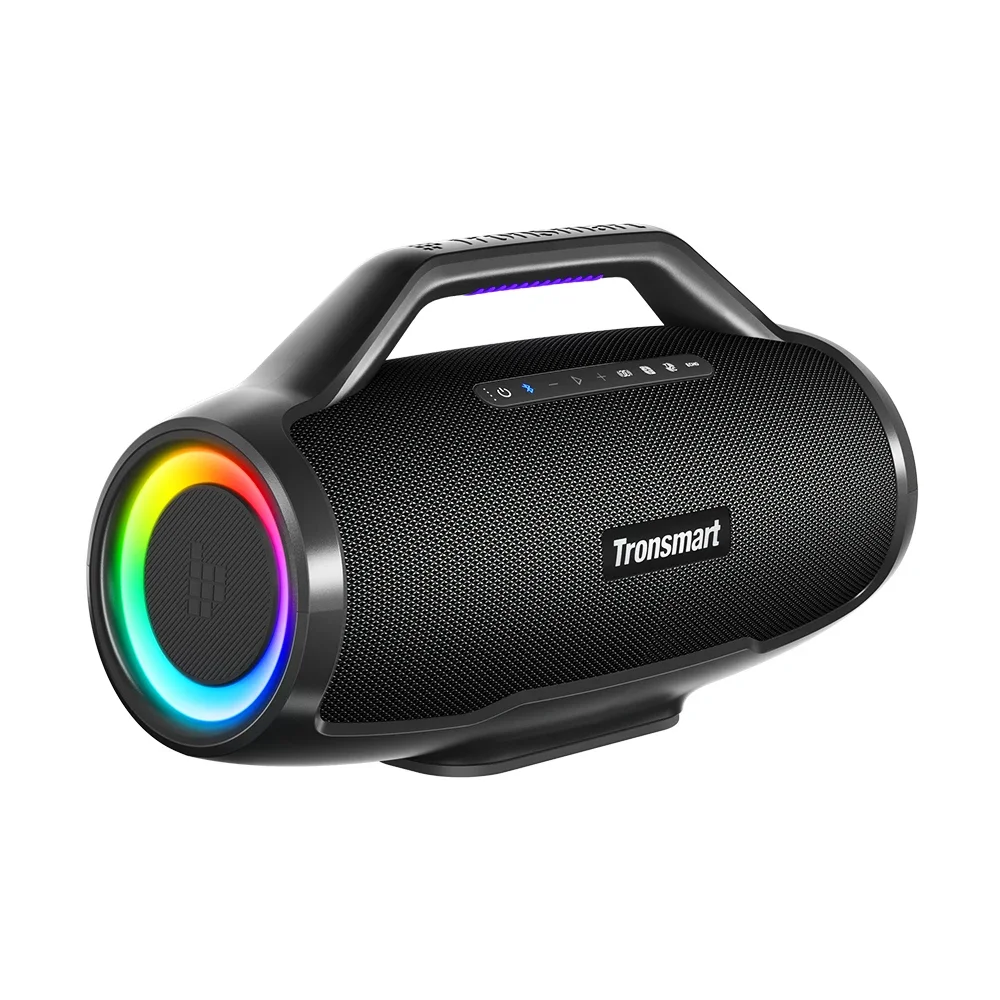 Tronsmart Bang Max 130W Draadloze Krachtige Luidspreker Draagbare Riem Voor Buitenactiviteiten Bt 5.3 Ipx6 Waterdichte Party Spe