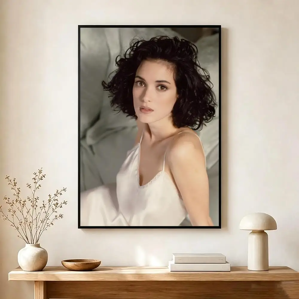 Winona Ryder Poster Wall Art Print Decorative Mural Home Decor Gift Unframed