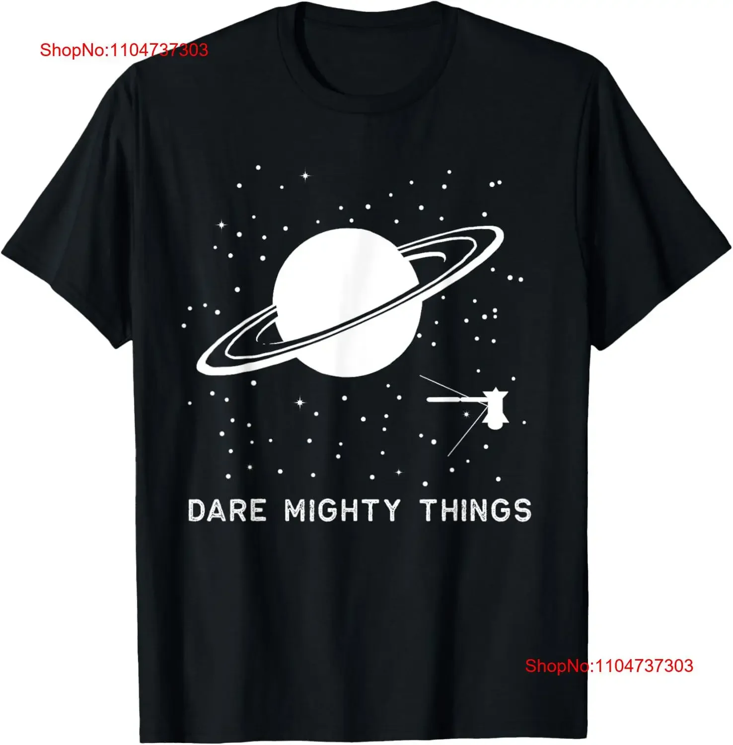 

Cassini Inspirational Spacecraft Space Exploration T Shirt vintage Washed Versatile designer clothes Breathable fashion