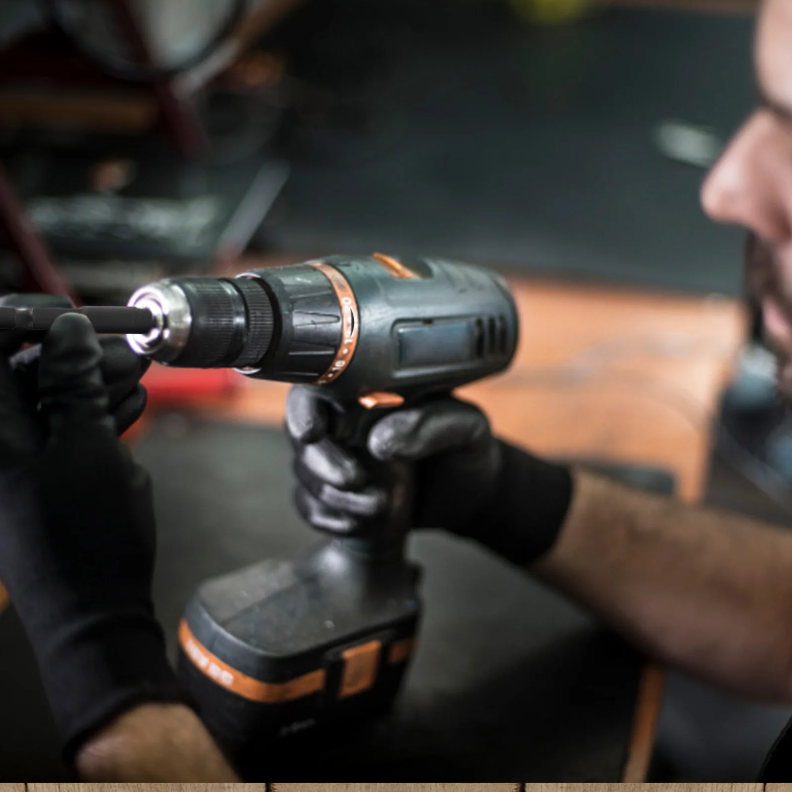 

Black Chrome-vanadium Steel Hexagon Socket Hexagon Socket Sleeve Adapter H8-H14 Strong Torque Wrenches Hexagon