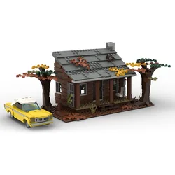 Classic The Evil Dead Knowby Cabin Building Blocks Set Creative Forest Hut Model Toys for Kids Fans Birthday Gifts Bricks