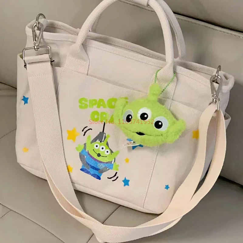 Neue Disney Buzz Lightyear Erdbeer bär Winnie Bär Handtasche Lotso Umhängetasche Student große Kapazität Laptop tasche Backpac