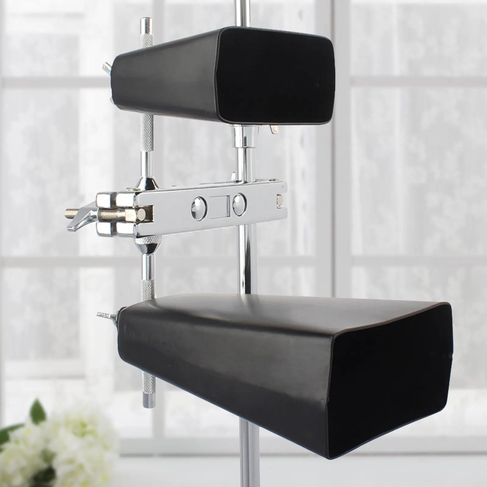 

Крепление-зажим для ковбелла на барабанную установку, металлический держатель для бас-барабана, удлинитель, фиксирующий зажим, аксессуар для ковбелла, деталь музыкального инструмента