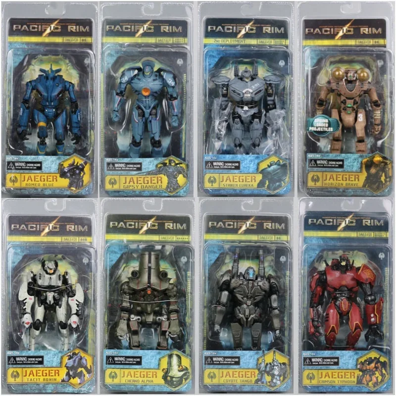 Hot Sale 18cm Bandai Pacific Rim Mecha Action Figure Toys Neca Horizon Warrior Cherno Alpha Figurine Anime Collection Model Gift