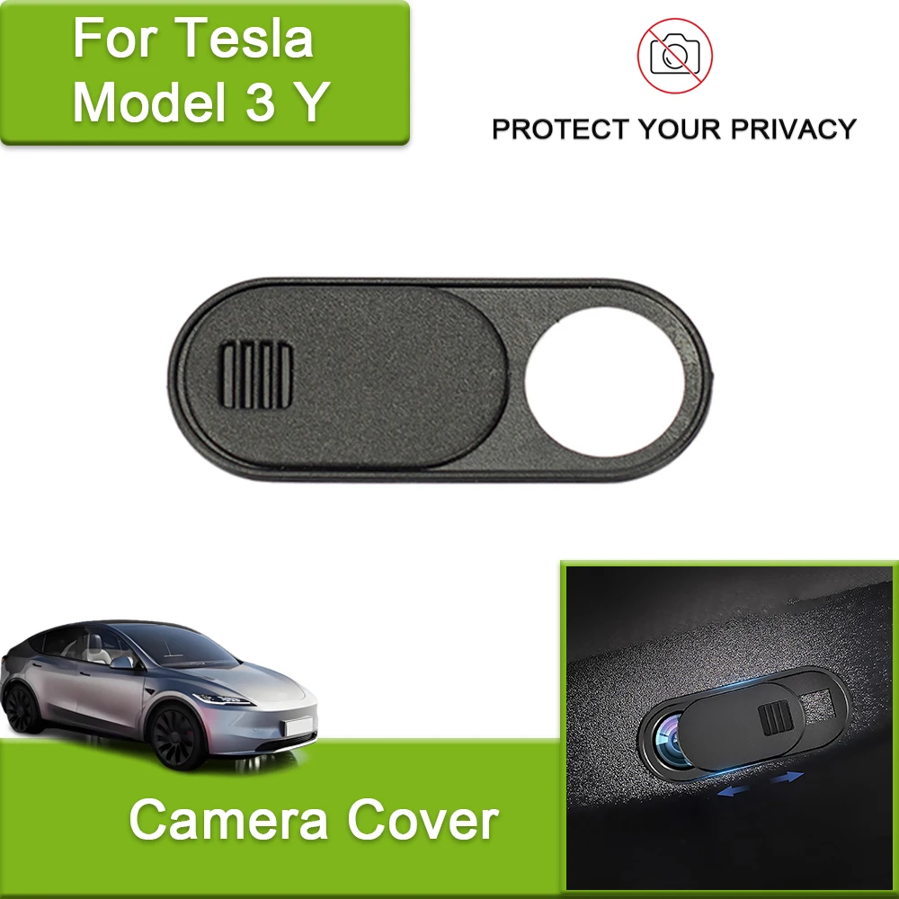 

Camera Cover For Tesla Model 3 Y 2024 2025 2026 Interior Camera Cover Cap Inner Car Webcam Privacy Protector Sticker Accessories