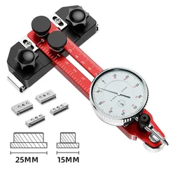 Indicatore di allineamento della sega da tavolo indicatore del quadrante del calibratore Jig sottile Rip seghetto da tavolo per la lavorazione del legno guida della maschera per ripetere tagli di strisce strette