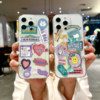 Cute Label Card Wallet Holder Phone Case For Realme Note 50 C75 C67 C63 C61 C55 C53 C51 C35 C33 C30 C20 C11 C21Y C25Y C2 C3 Case