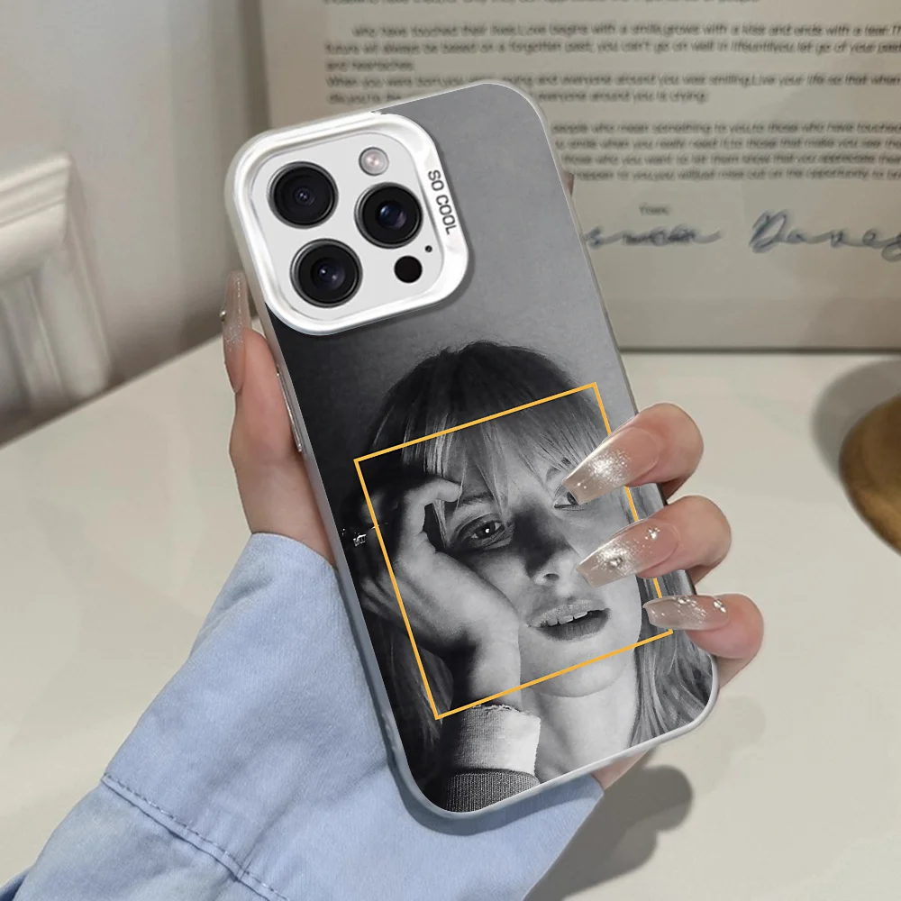 المغني H-Hayley ويليامز ألبوم جراب هاتف آيفون 12 11 13 14 15 16 17 ماكس برو بلس غطاء حماية صغير IMD اللون #2