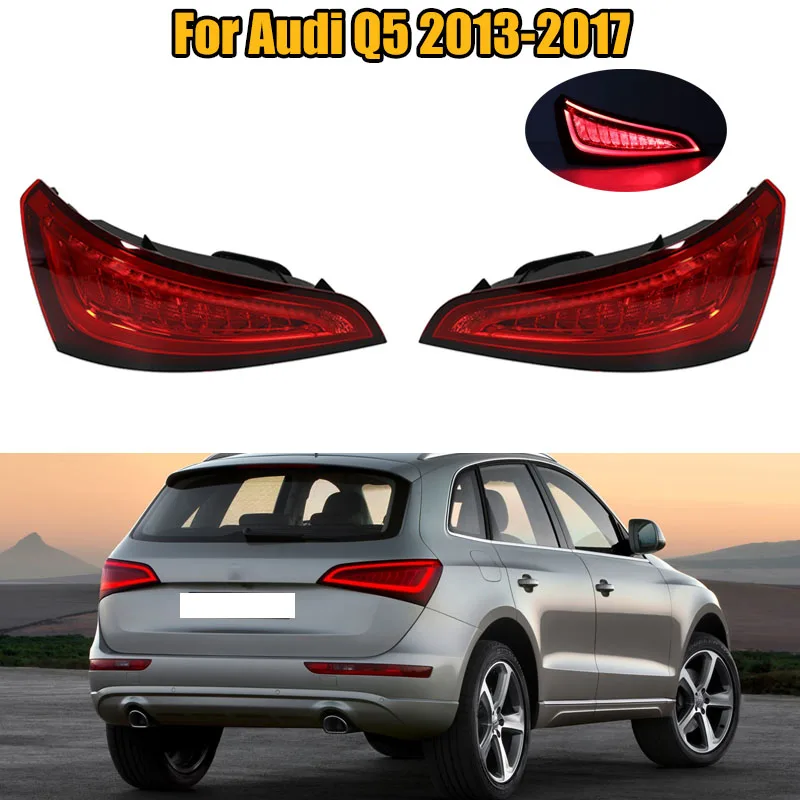 8R0945094D 8R0945093D Car LED Tail Light Assembly Brake Light Turn Signal Lamp Taillights For Audi Q5 2013 2014 2015 2016 2017