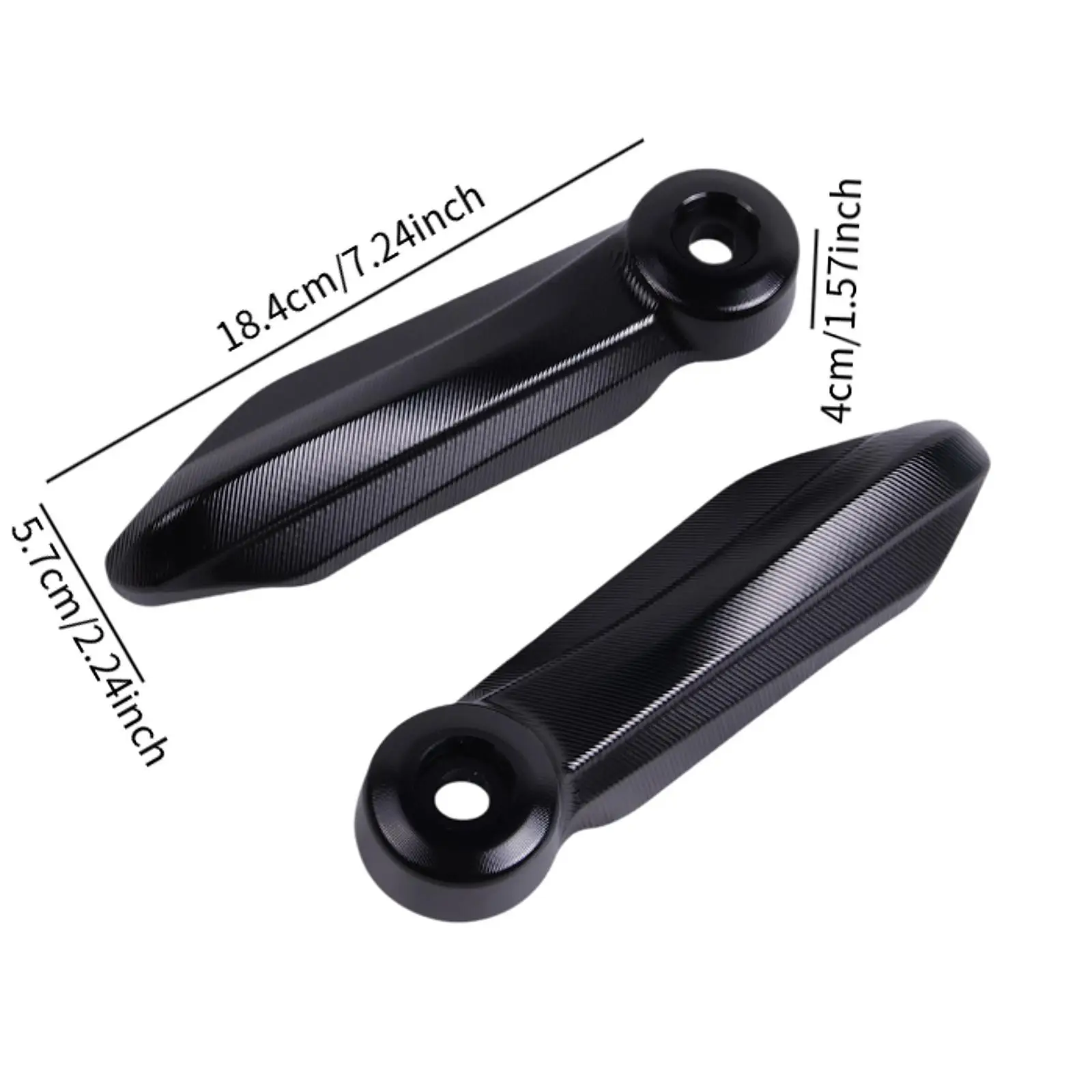 2x دراجة نارية المقود Handguard سهلة التركيب استبدال سبائك الألومنيوم مجموعة الحرس اليد لملحقات BMW موتوكروس