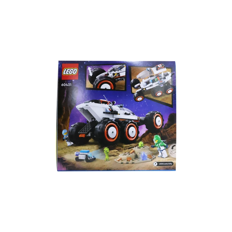 LEGO 60431 City Space Explorer Rover and Alien Life Toy