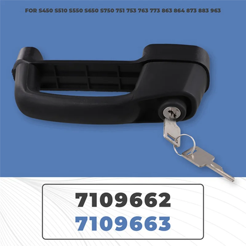 7109661 7109662 Deurgrendel En Handvat Past Voor Bobcat Laders 751 763 864 963 A300 S185 S300 S750 T180 T320 Meer