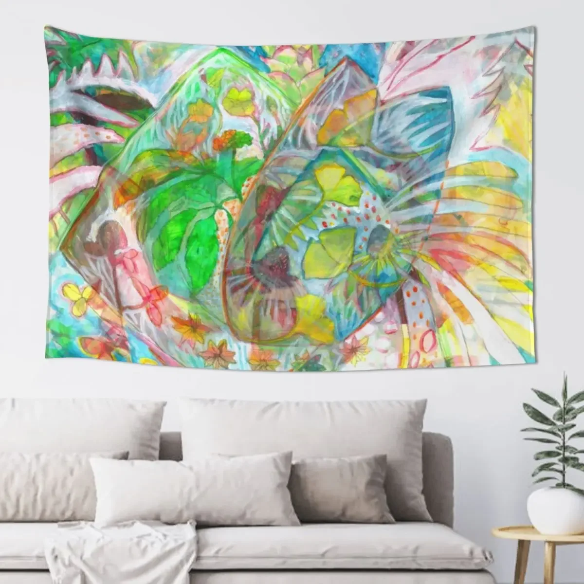 

Plant Medicine Tapestry On The Wall Wall Mural Decoration Home Aesthetic Room Decors Tapestry