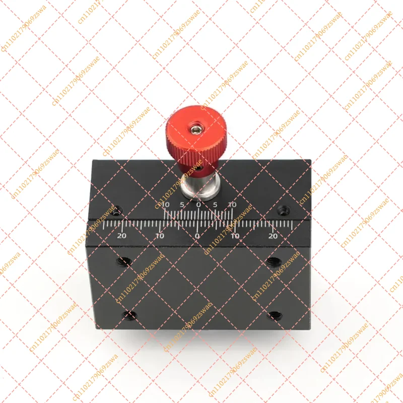 High Precision X-Axis Slide Table, Aluminum Dovetail Groove Fine-Tuning Platform