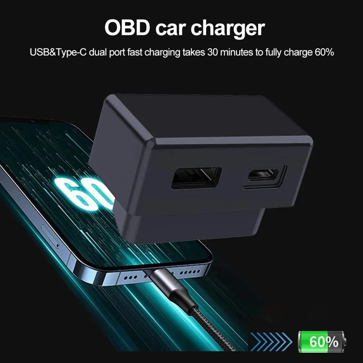 T701C-For Model Y X S OBD Adapter Charging for Car Model3 ModelY Obd2 Charger Adapters Accessories HOT
