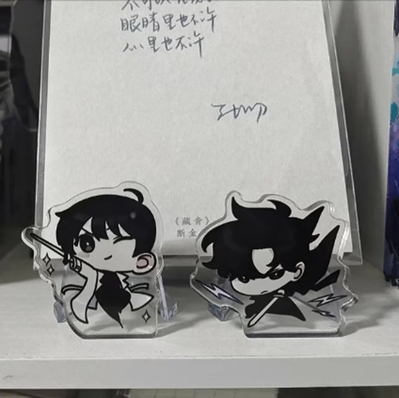 In Stock 6cm Omniscientific Reader'S Viewpoint Kim Dokja Yoo Joonghyuk Acrylic Plaque Homemade Desktop Ornament Cute Fans Gift