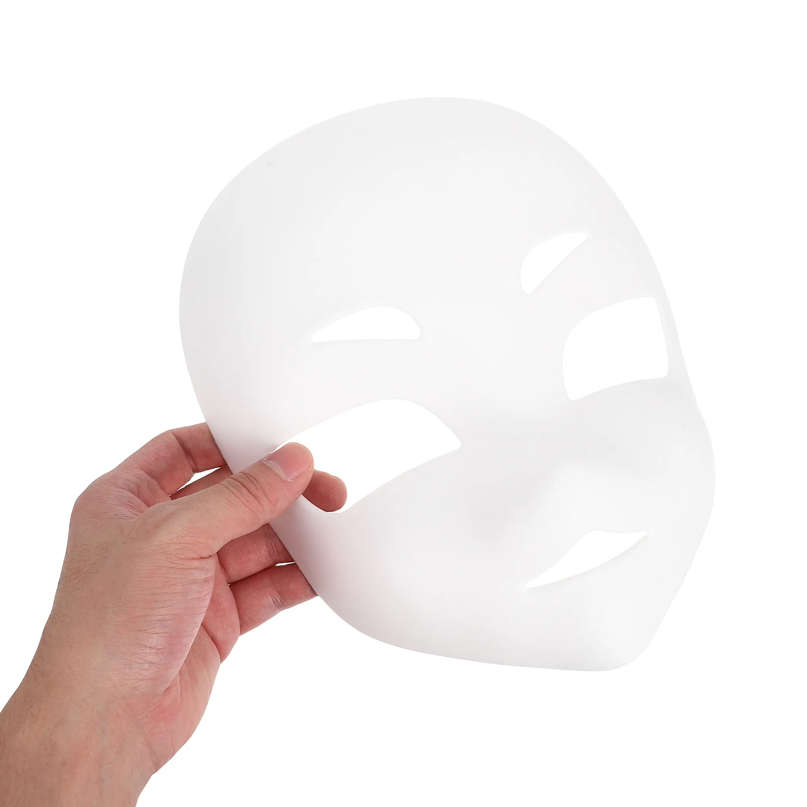 

1pcs Fursuit Animal Mask Fox Skull Unpainted Blank Diy Lightweight 3D Plastic Cosplay Face Cover For Halloween Party Masquerade