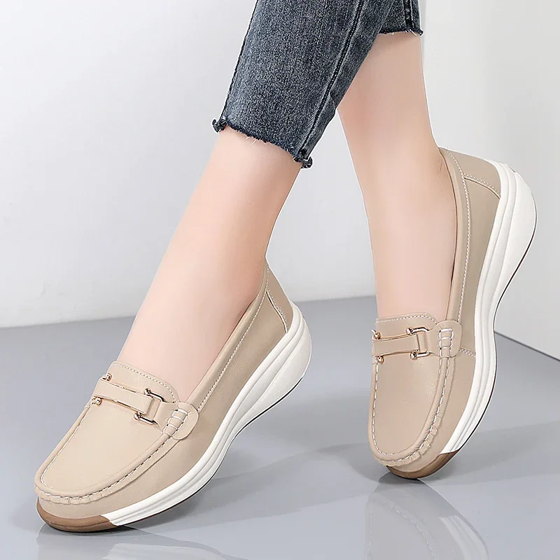 Women Casual Shoes luxury Brand Female Slip-on Loafers Ladies Flat Shoes Designer Shoes Women Sneakers Chaussure Femme