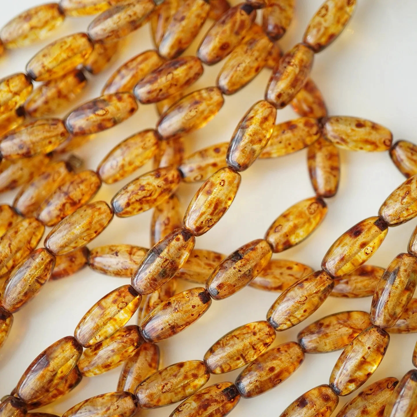 

20pcs 11*5mm Loose Spacer Beads for Jewelry Making DIY Handmade Bracelets Earrings