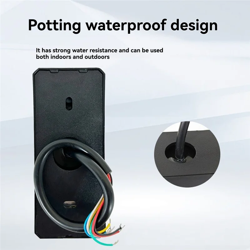[NEW A09R!】 RFID Smart Door Reader NFC 13.56Mhz IP68 Waterproof IC Card Access Control Wall Mount