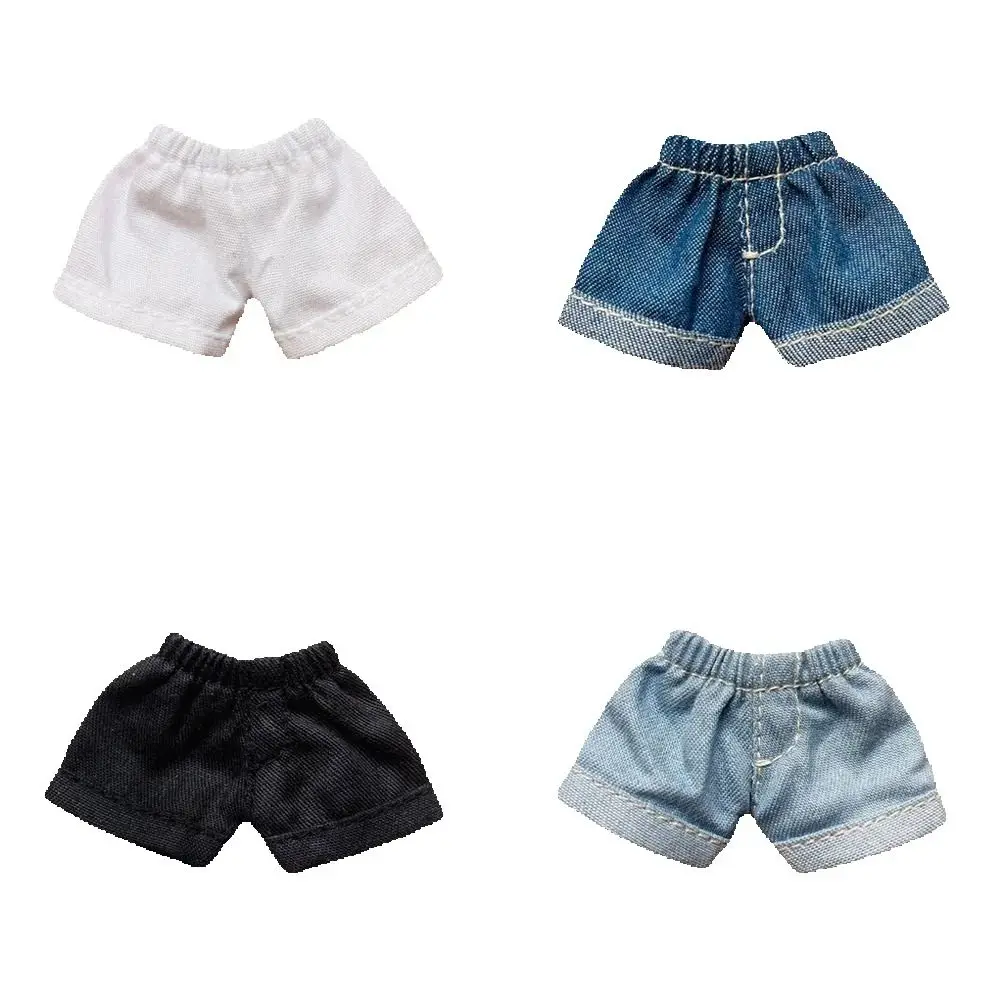 For 1/12 BJD Dolls For 1/11 OB11 Dolls Wear Shorts Handmade Shorts Clothes Jeans Shorts