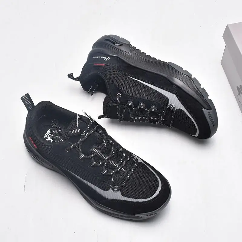 New 2025 Hot Sale Unisex Wear-Resistant Lightweight Breathable Walking Shoes Casual Hiking Shoes Very Good