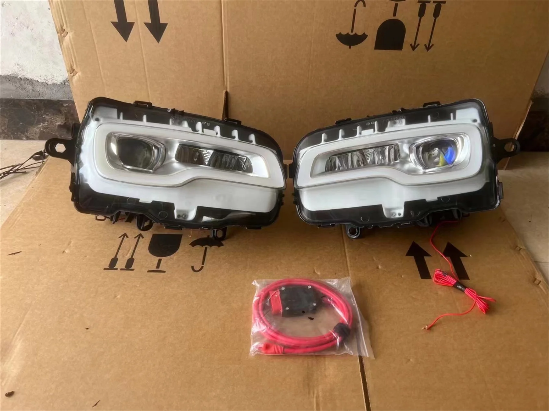 Front Headlight for Rolls-Royce Ghost Daytime Running Light DRL Head lamp Low High Beam Turn signal