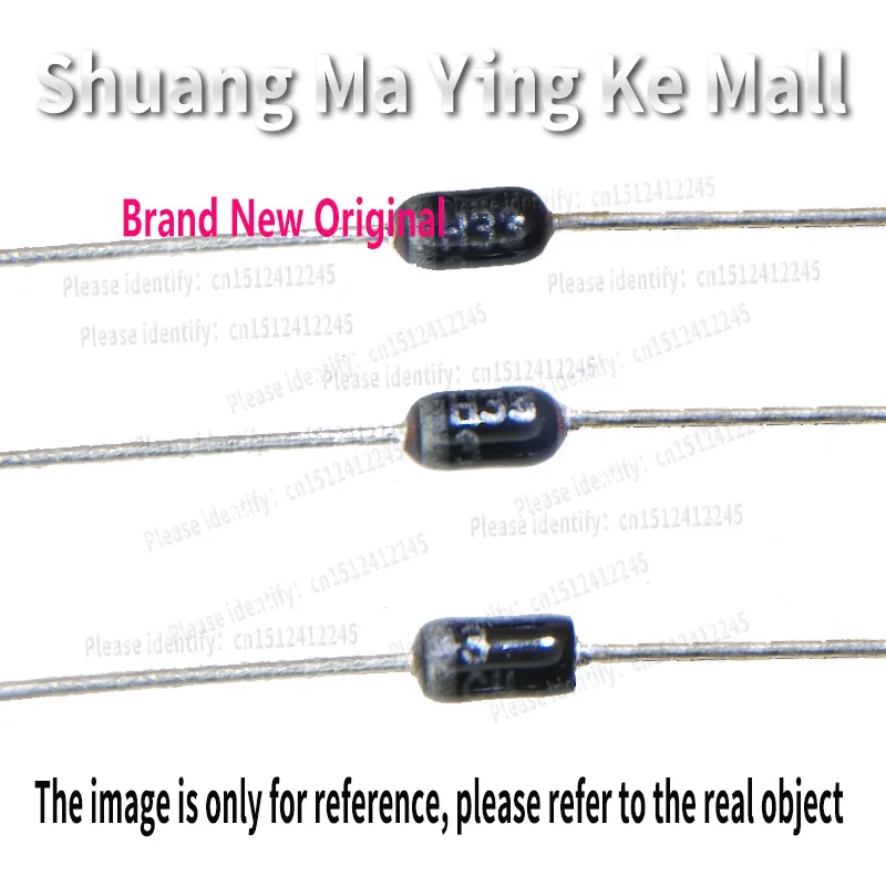 10PCS FDH333 FDH333TR MARK: H333 DO204AH High Conductance Low Leakage Diode DO35, Working Inverse Wiv125V, Io200mA, New Original