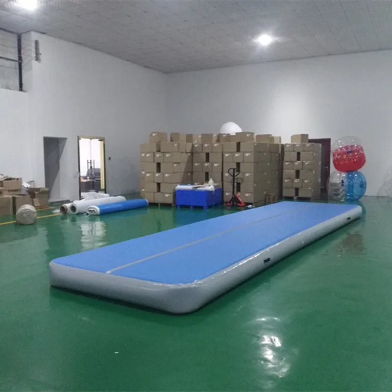 Tappetino gonfiabile Ginnastica 8x2x0.2m Pista d'aria Taekwondo Cuscino d'aria Arti marziali Allenamento Jumpgonfiabile Palestra Pista d'aria con pompa