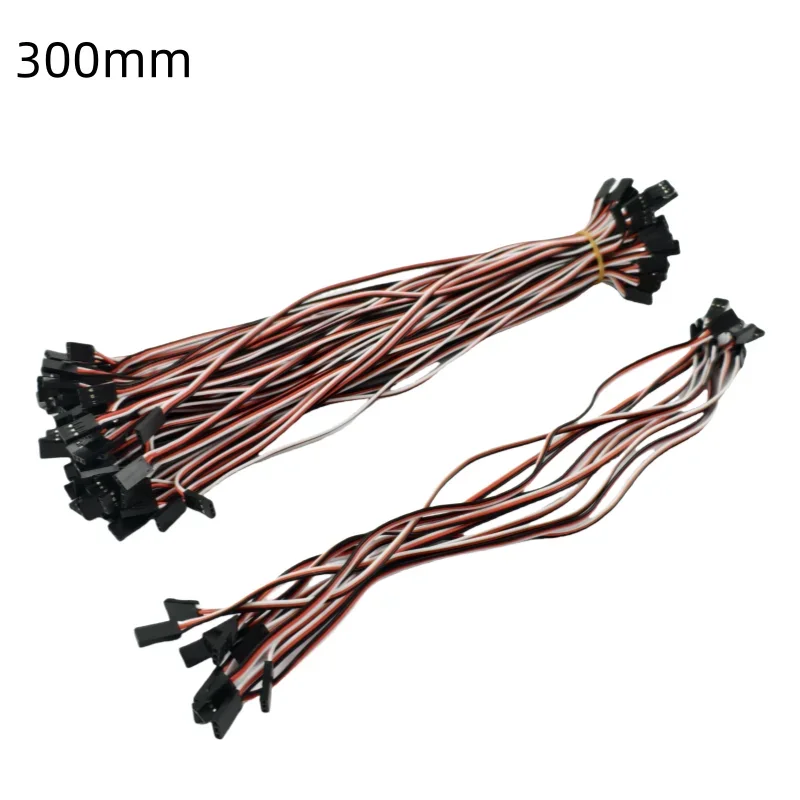 10 قطعة 100 مللي متر ، 150 مللي متر ، 200 مللي متر ، 300 مللي متر ، 500 مللي متر كابلات تمديد مؤازرة للذكور إلى الذكور ، تستخدم لكابلات تمديد مؤازرة التوصيل JR