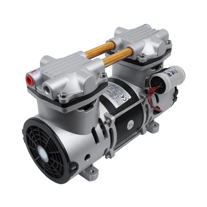 Factory 120W 30L/min Oil-Free Mini Small Piston Air Compressor High Precision Low Noise High Pressure